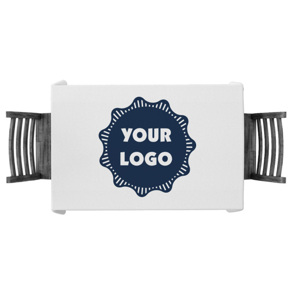 Custom Logo Tablecloth - 58" x 58"