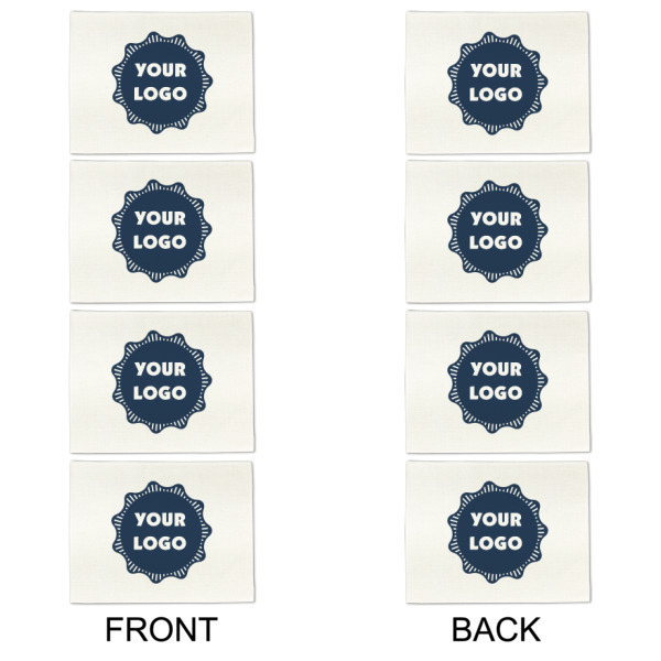 Custom Design - Linen Placemat - Double Sided - Approval - Set of 4