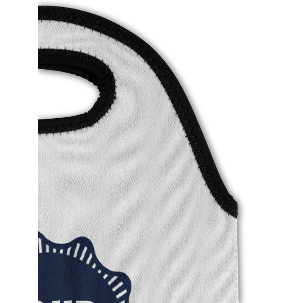 Custom Design - Double Wine Tote - Top Closeup