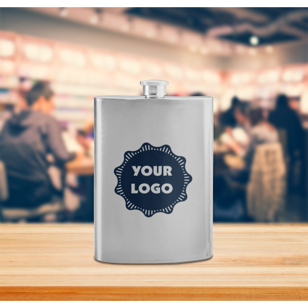 Custom Design - Stainless Steel Flask - LIFESTYLE 2