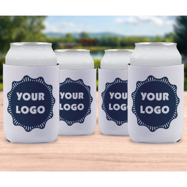 Custom Design - Can Cooler - Standard 12oz - Set of 4 - In Context
