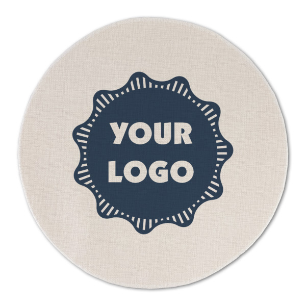 Custom Design - Round Linen Placemats - FRONT (Double Sided)