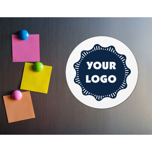 Custom Design - Round Fridge Magnet - LIFESTYLE