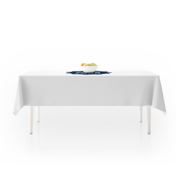 Custom Design - Tablecloths (58"x102") - LIFESTYLE (side view)