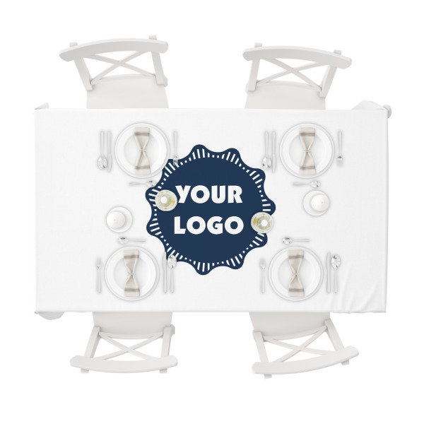 Custom Design - Tablecloths (58"x102") - TOP VIEW (with plates)