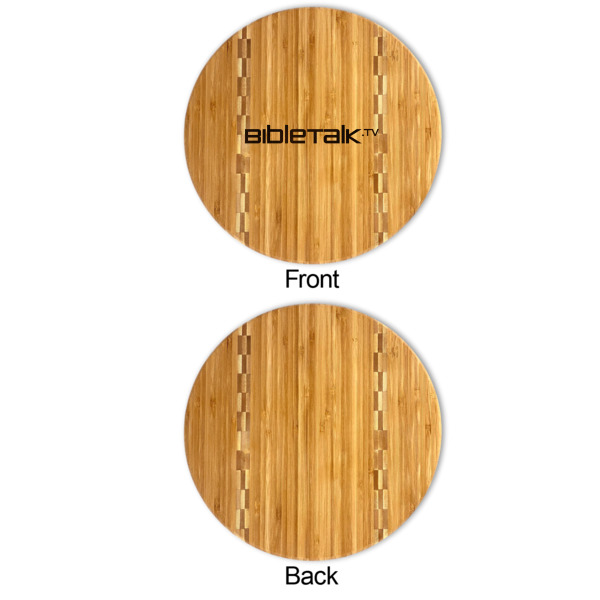 Custom Design - Bamboo Cutting Board - Front & Back