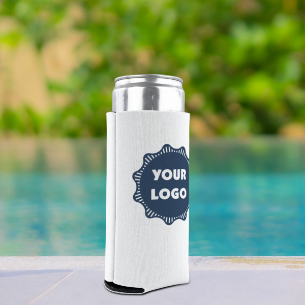 Custom Design - Can Cooler - Tall 12oz - In Context