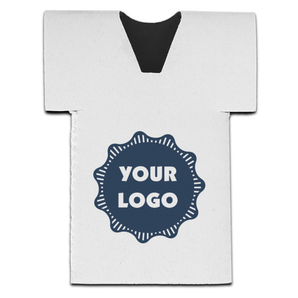 Custom Logo Jersey Bottle Cooler - Single