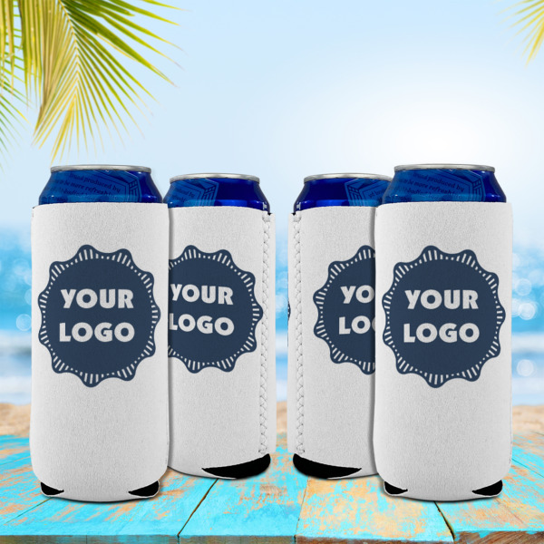 Custom Design - Can Cooler - 16oz - Set of 4 - In Context