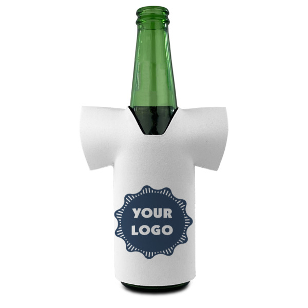 Custom Design - Jersey Bottle Cooler - Set of 4 - FRONT (on bottle)