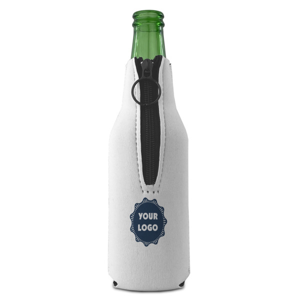 Custom Design - Zipper Bottle Cooler - BACK (bottle)