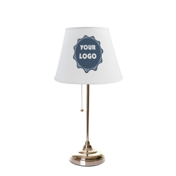 Custom Design - Poly Film Empire Lampshade - On Stand