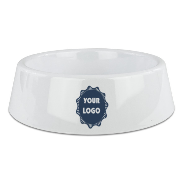 Custom Logo Plastic Dog Bowl - Large