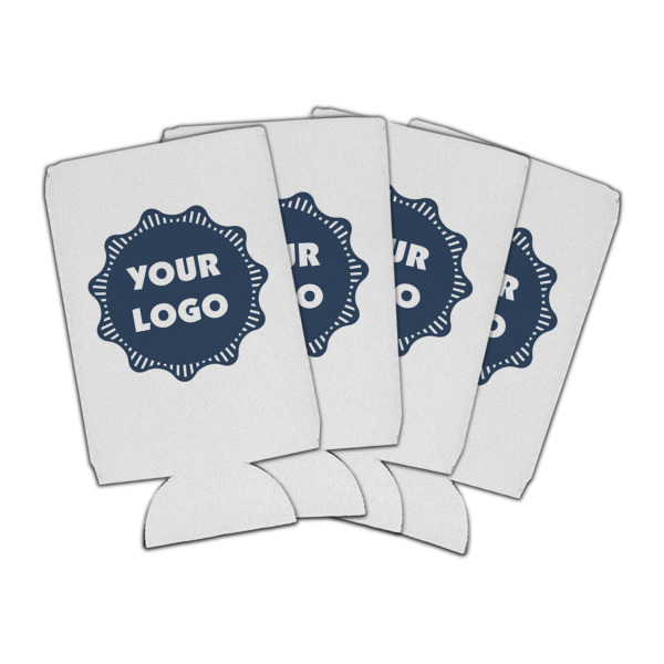 Custom Logo Can Cooler - 16 oz - Set of 4
