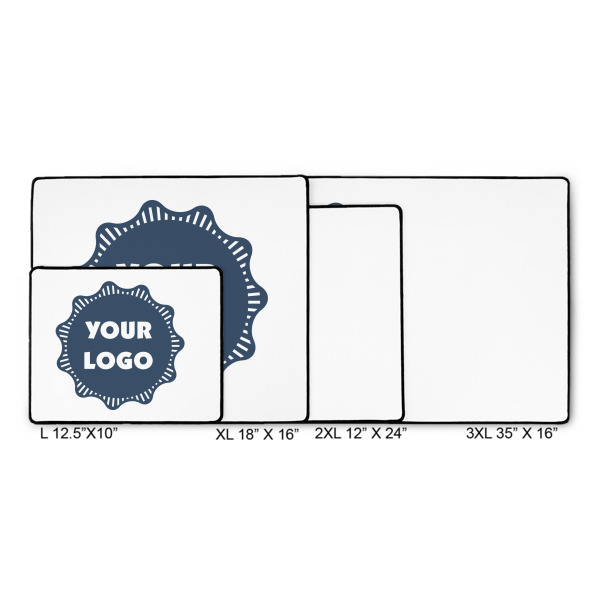 Custom Design - Gaming Mats - Size Chart