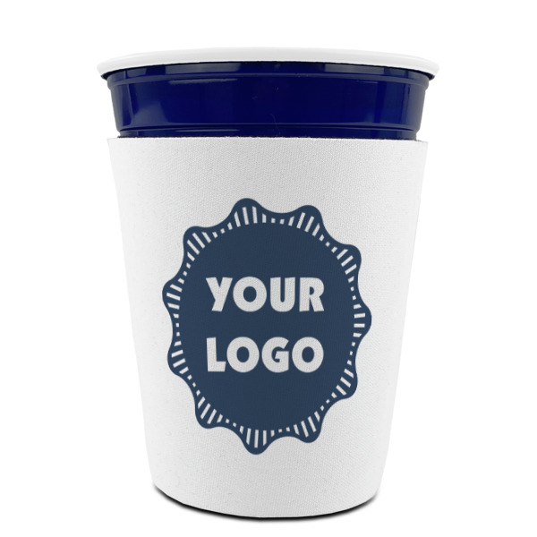 Custom Design - Party Cup Sleeves - without bottom - Front (On Cup)