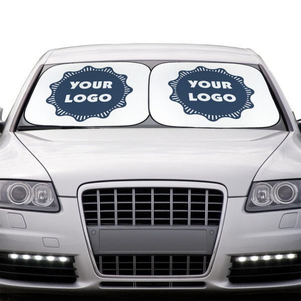Custom Design - Car Sun Shades - IN CONTEXT