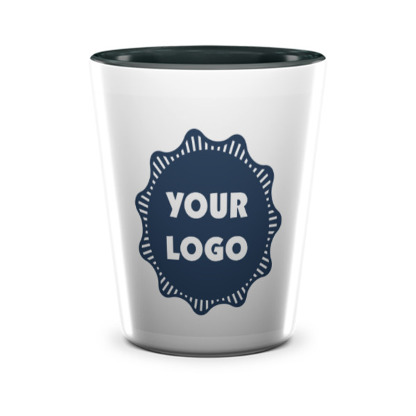 Custom Design - Ceramic Shot Glass - Two Tone - Front