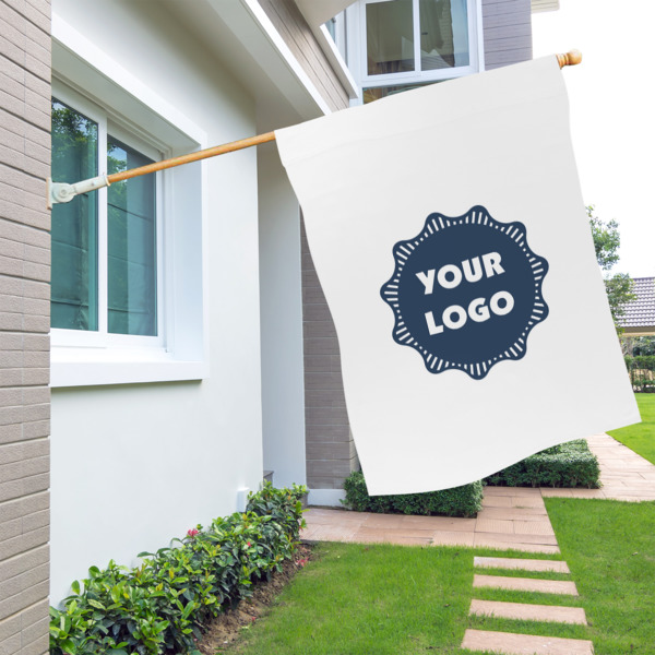 Custom Design - House Flags - Double Sided - LIFESTYLE