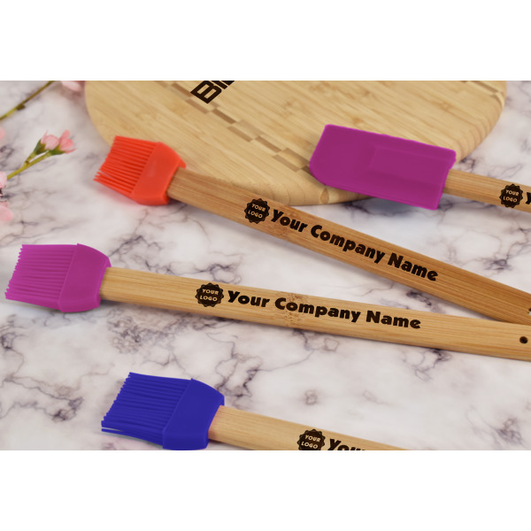 Custom Design - Silicone Brush - Purple - Lifestyle