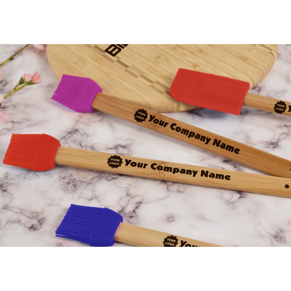 Custom Design - Silicone Brush - Red - Lifestyle