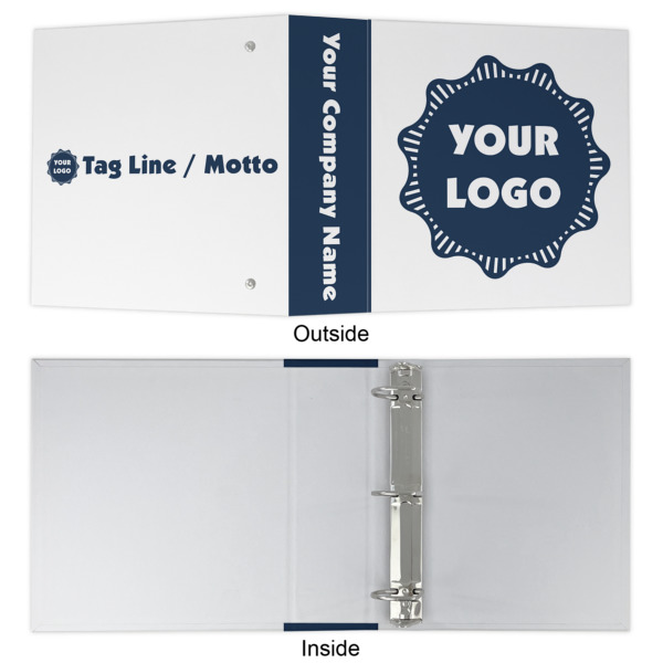 Custom Design - 3 Ring Binders - Full Wrap - 2" - Approval