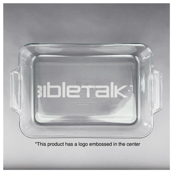 Custom Design - Glass Baking Dish - 13"x9" - Approval