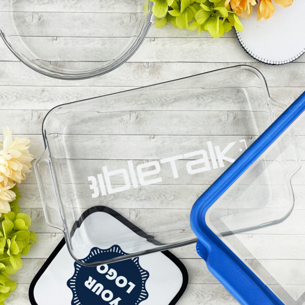 Custom Design - Glass Baking Dish - 13"x9" - Lifestyle