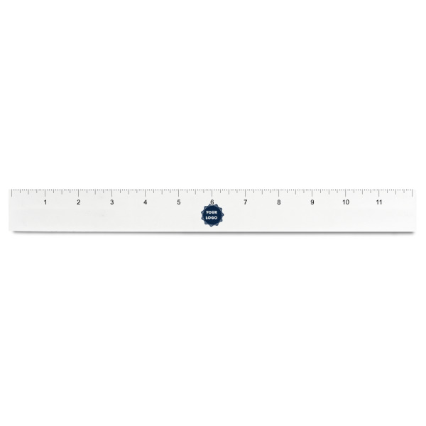 Custom Design - Plastic Ruler - 12" - FRONT