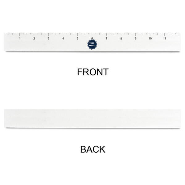 Custom Design - Plastic Ruler - 12" - APPROVAL