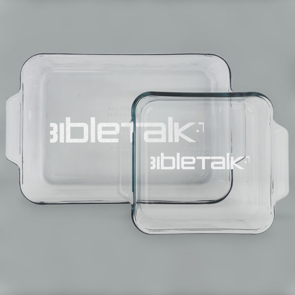 Custom Design - Glass Baking Dish Set - Main
