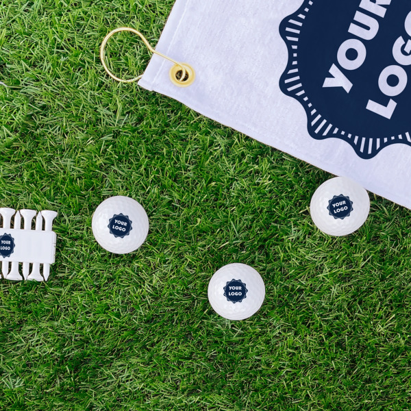 Custom Design - Golf Balls - Generic - Set of 3 - LIFESTYLE