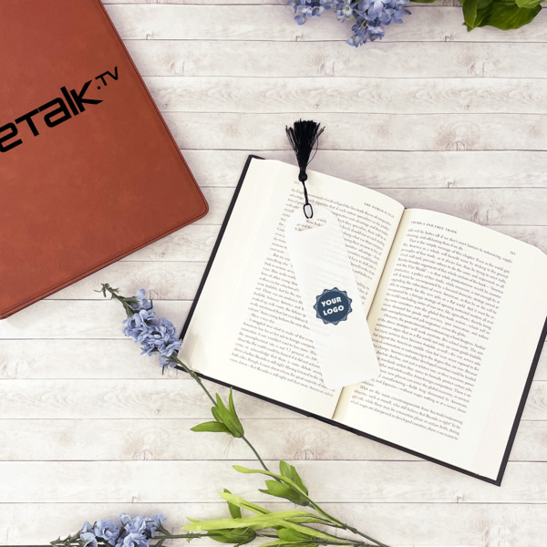 Custom Design - Plastic Bookmarks - In Context