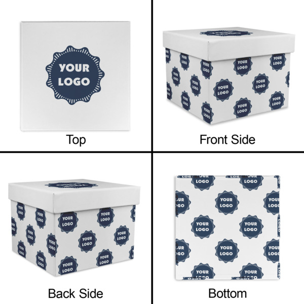 Custom Design - Gift Boxes with Lid - Canvas Wrapped - Large - Approval