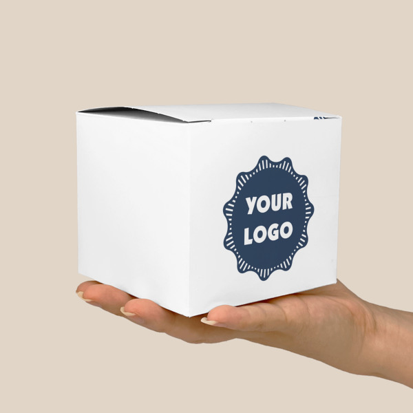 Custom Design - Cube Favor Gift Box - Scale View