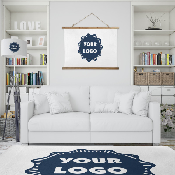 Custom Design - Wall Hanging Tapestry - Landscape - In Context