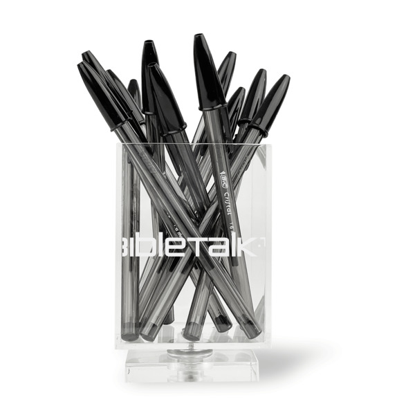 Custom Design - Acrylic Pencil Holder - FRONT