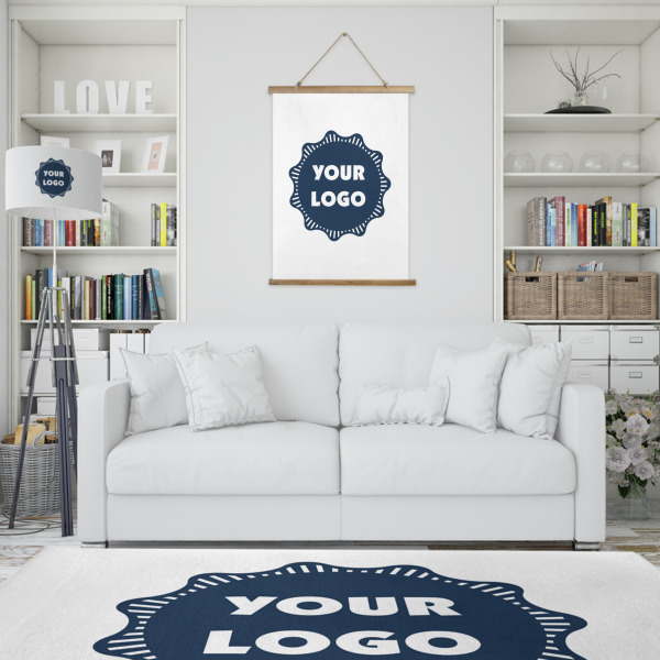 Custom Design - Wall Hanging Tapestry - Portrait - In Context