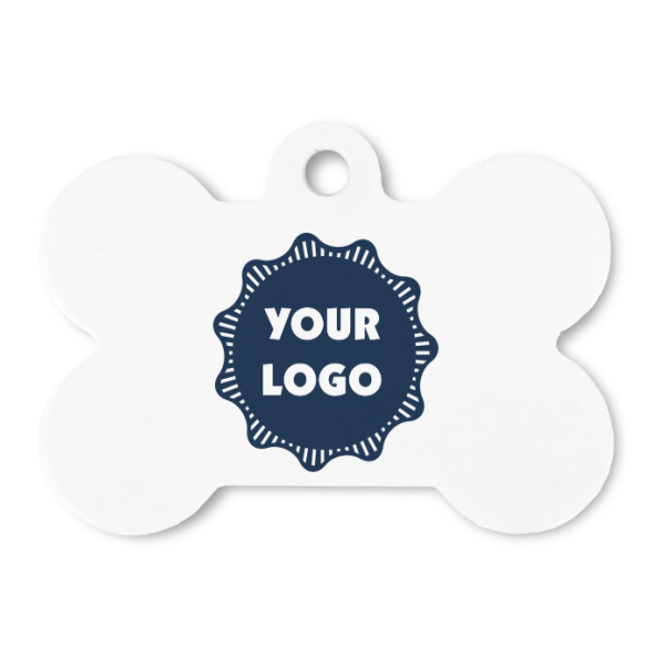 Custom Logo Bone Shaped Dog ID Tag