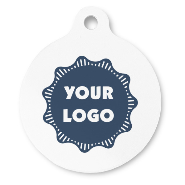 Custom Logo Round Pet ID Tag