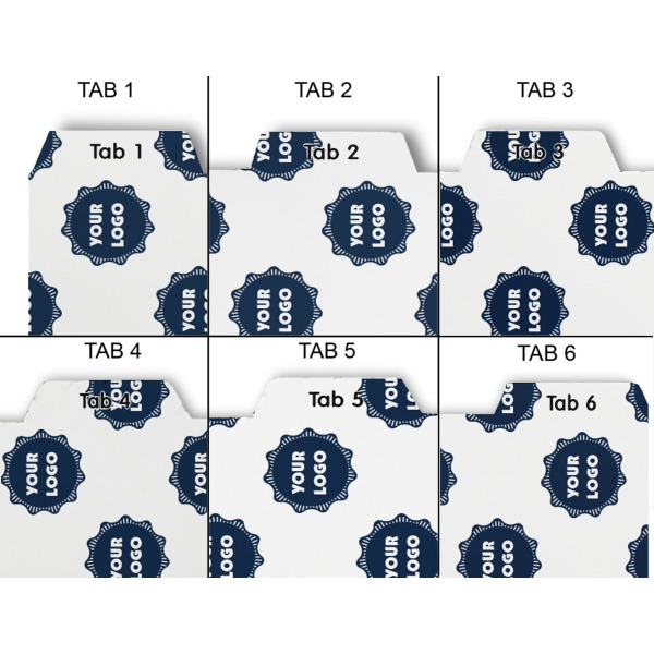 Custom Design - Page Dividers - Set of 6 - Approval