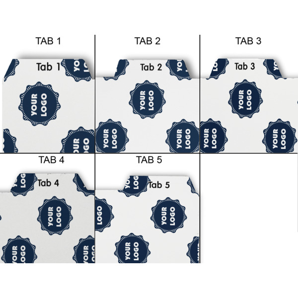 Custom Design - Page Dividers - Set of 5 - Approval