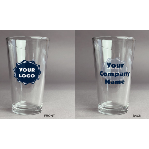 Custom Design - Pint Glass - Two Content - Approval