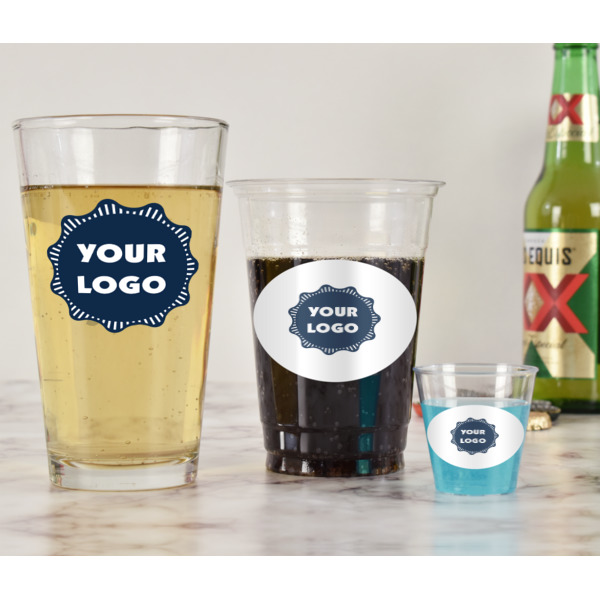 Custom Design - Pint Glass - Two Content - In Context