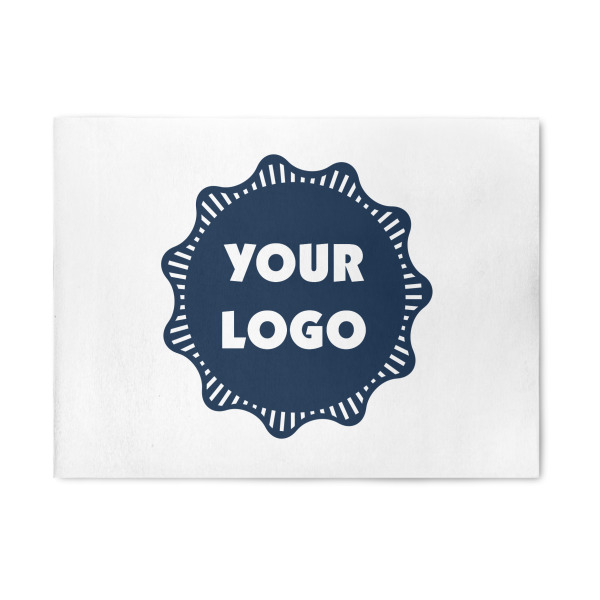 Custom Logo Patio Rug - 5' x 7'