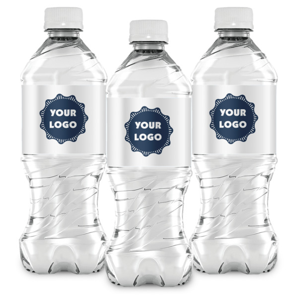 Custom Design - Water Bottle Labels - Front View