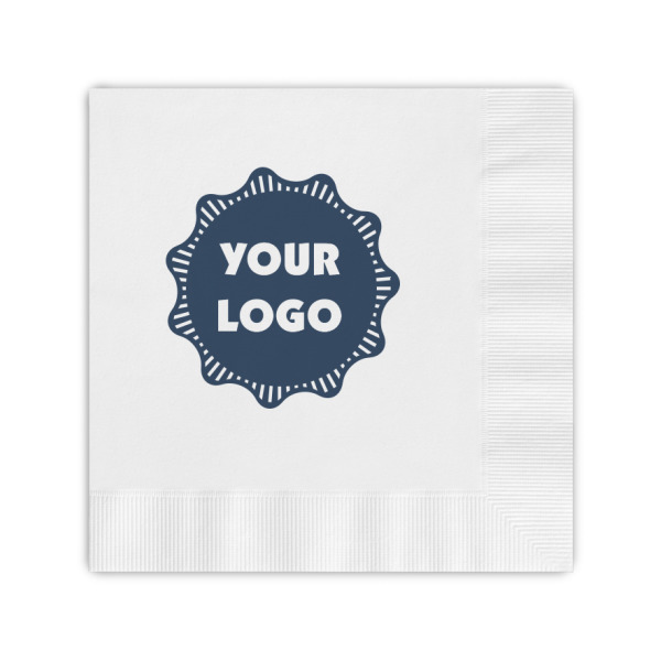 Custom Logo Coined Cocktail Napkins
