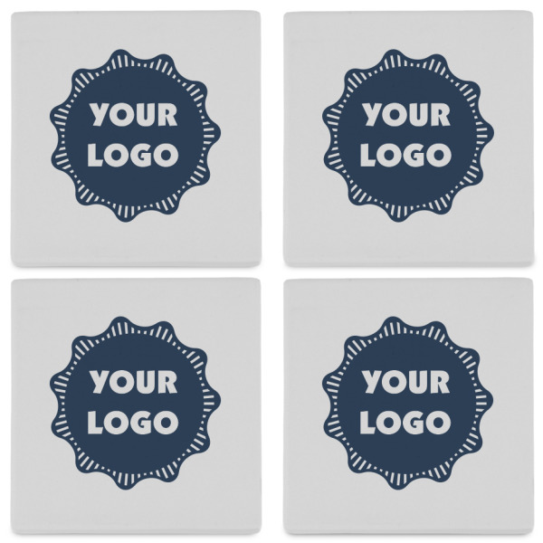 Custom Design - Set of 4 Stone Coasters - See All 4 View