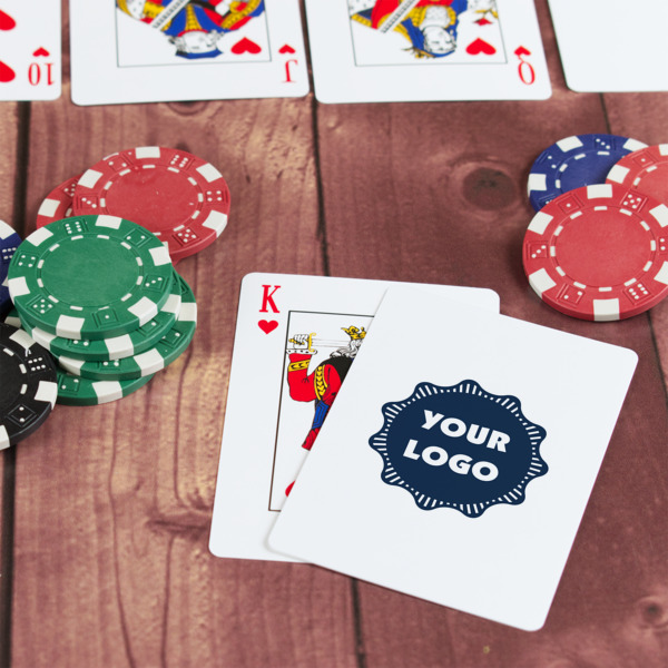 Custom Design - On Table with Poker Chips