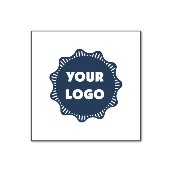 Custom Logo Wood Print - 12" x 12"